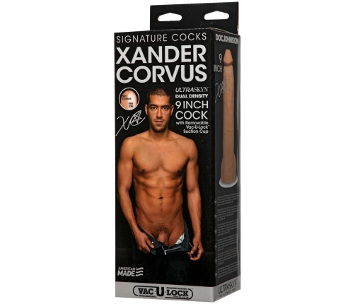Xander Corvus - Realistic ULTRASKYN Dildo - 9 / 22 cm - Vanilla