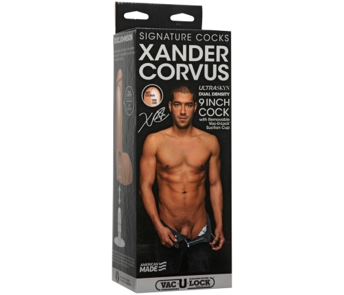 Xander Corvus - Realistic ULTRASKYN Dildo - 9 / 22 cm - Vanilla