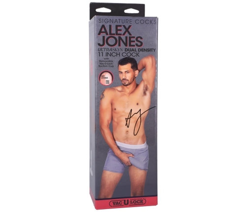 Alex Jones - Realistic ULTRASKYN Dildo - 11 / 28 cm