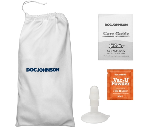 Doc Johnson Alex Jones ULTRASKYN Dual Density Model 28 cm Beige