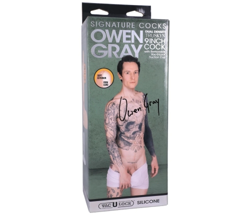 Owen Gray - Realistic Silicone Dildo - 9 / 22 cm