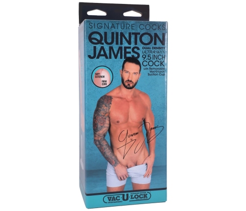 Quinton James - Realistic ULTRASKYN Dildo - 9.5 / 24 cm
