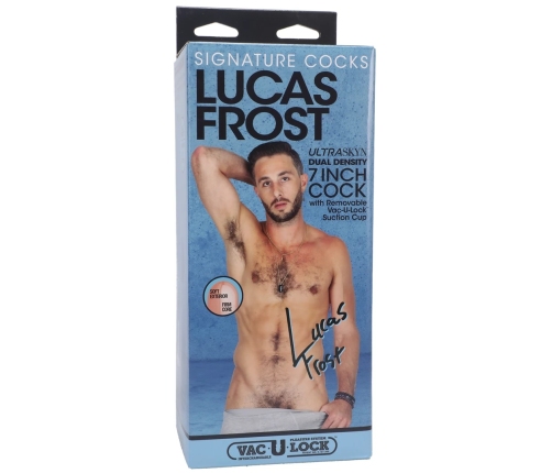 Lucas Frost - Realistic ULTRASKYN Dildo - 7 / 18 cm - Vanilla
