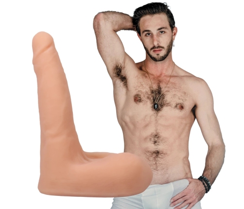 Lucas Frost - Realistic ULTRASKYN Dildo - 7 / 18 cm - Vanilla