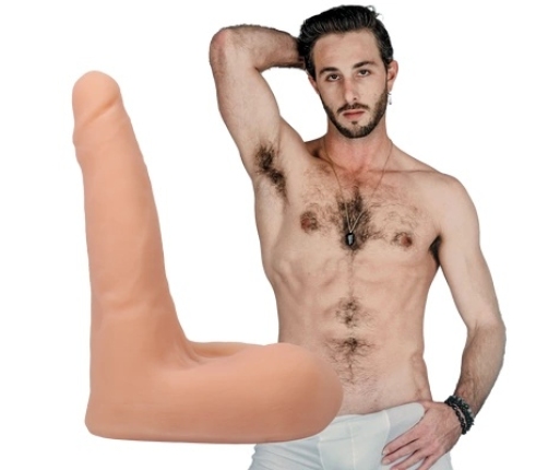 Lucas Frost - Realistic ULTRASKYN Dildo - 7 / 18 cm - Vanilla
