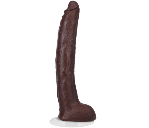 Damion Dayski - Realistic ULTRASKYN Dildo - 12 / 30 cm - Chocolate