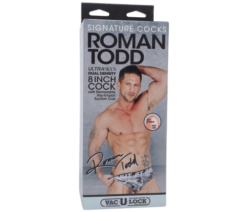 Roman Todd - Realistic ULTRASKYN Dildo - 8 / 20 cm - Vanilla