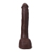 Pressure - Realistic ULTRASKYN Dildo - 10 / 25 cm - Chocolate