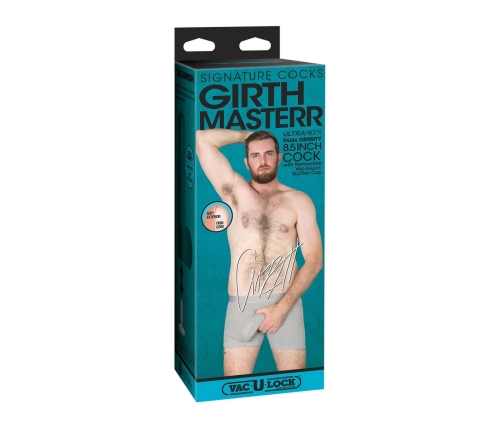 Girthmasterr - Realistic ULTRASKYN Dildo - 8.5 / 23 cm - Vanilla