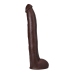 Hollywood Cash - Realistic ULTRASKYN Dildo - 11 / 29 cm - Chocolate