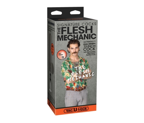 The Flesh Mechanic - Realistic ULTRASKYN Dildo - 7.5 / 20 cm - Vanilla