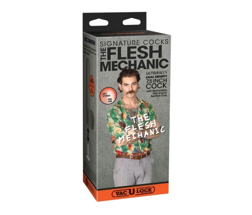 The Flesh Mechanic - Realistic ULTRASKYN Dildo - 7.5 / 20 cm - Vanilla