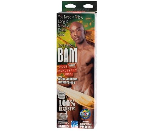 Bam - Big Realistic Dildo - 13 / 34 cm