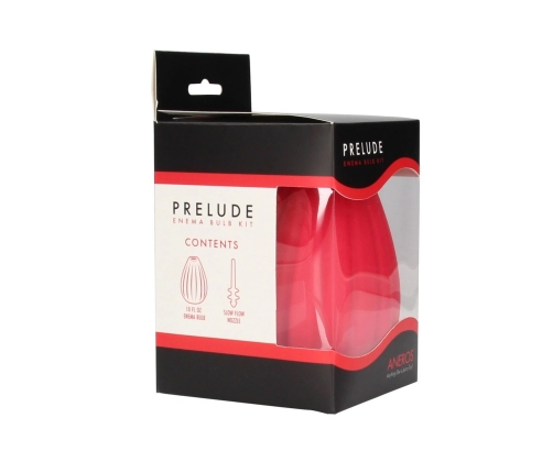 Prelude Enema Bulb Kit - Red