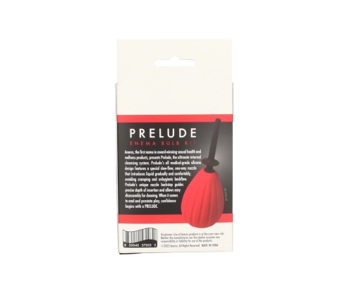 Prelude Enema Bulb Kit - Red