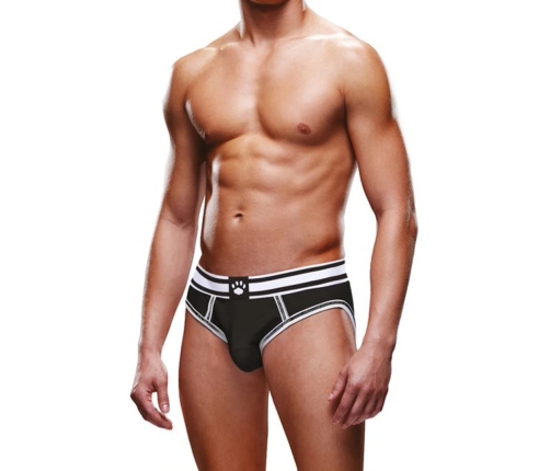 Open Brief - S - Black/White