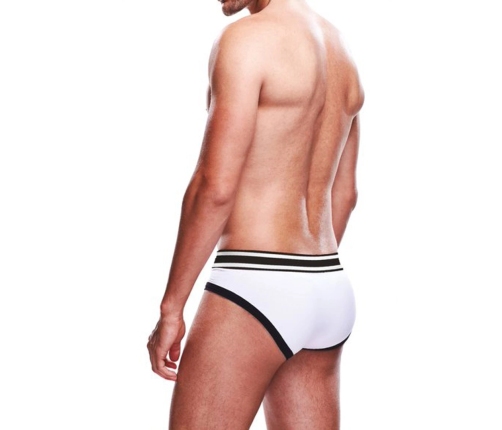 Brief - XXL - White/Black