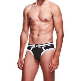 Prowler Brief S Black/White - Modern Two-Tone Underwear, Size S