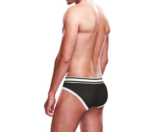 Prowler Brief S Black/White - Modern Two-Tone Underwear, Size S