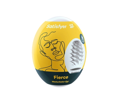Satisfyer Eggcited Fierce - elastyczna maszyna intymna Hydro-Active TPE