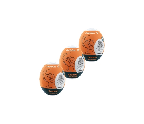 Masturbator Egg Set - Crunchy