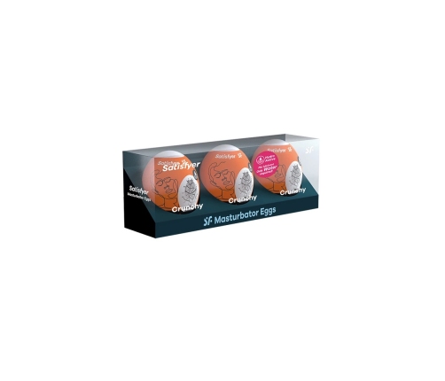 Masturbator Egg Set - Crunchy
