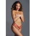 The Only One - Open Panties with Straps - One Size