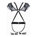 St. Tropez Babe - Suspender - OS - Black