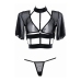 Dreamer - Corset and Tong - OS - Black