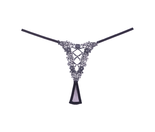 Mesh Thong - One Size - Black