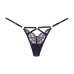 Do Not Disturb - Lace Thong - OS - Black
