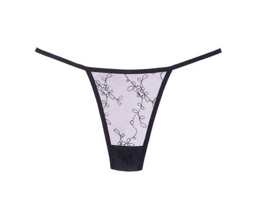 Mesh Thong - One Size - Black