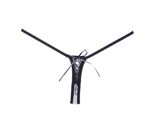 Mesh Thong - One Size - Black