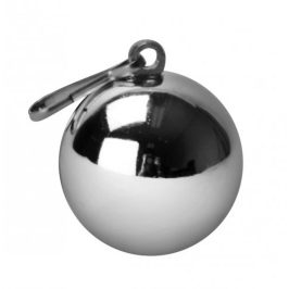 XR Brands Deviants Orb Weighted Steel Balls 240ml with Clip Attachment XR Brands Deviants Orb Weighted Steel Balls 240ml with Clip Attachment