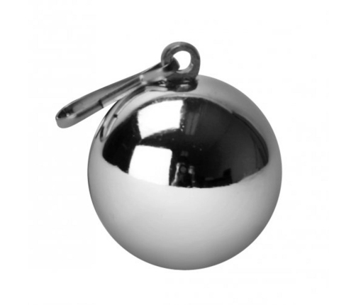 XR Brands Deviants Orb Weighted Steel Balls 240ml with Clip Attachment