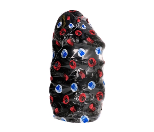 All Black Model 13 Intimate Silicone Toy 33 cm - Smooth Shaft, Black