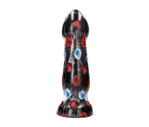 All Black Champagne-Shaped Intimate Plug 27.5 cm Black