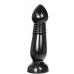 All Black Champagne-Shaped Intimate Plug 27.5 cm Black