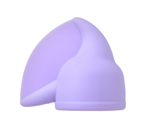 Flutter Tip Silicone Wand Attachment - Purple
