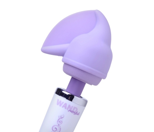 Flutter Tip Silicone Wand Attachment - Purple