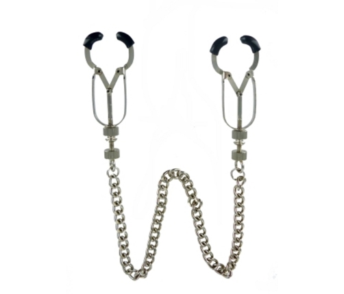 Bauhaus Precision Adjustable Clamp Set with Soft TPR Tips and Chain