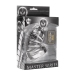 Asylum - Chastity Cage with 4 Rings - S/M