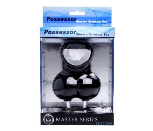 Possessor - Electro Scrotum Sac Cockring with Balls