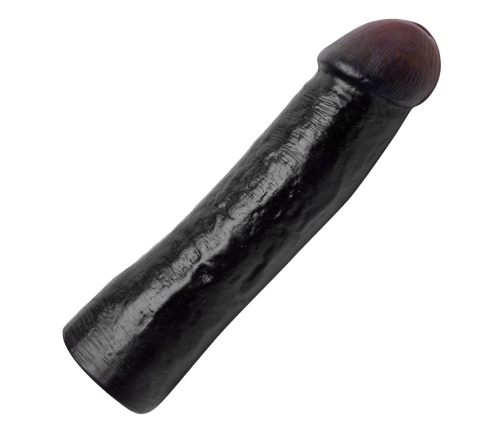 XR Brands Master Series - nakładka powiększająca, czarna, XL rozmiar