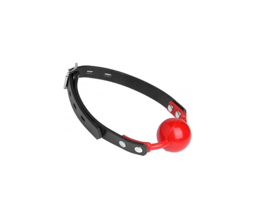 XR Brands Hush Gag Silicone Adjustable Comfort System Black