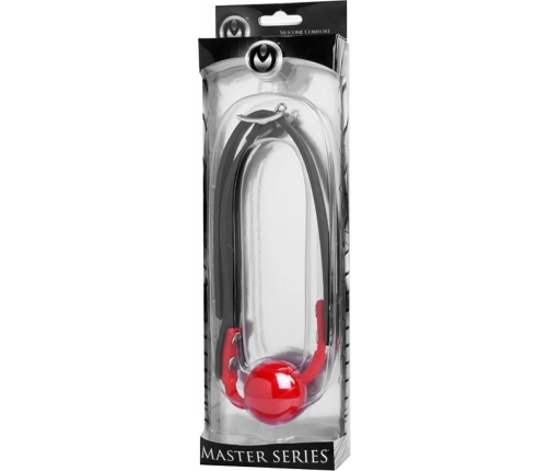 XR Brands Hush Gag Silicone Adjustable Comfort System Black