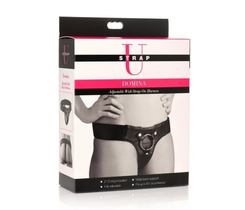 Domina - Wide Belt Strap-On Harness
