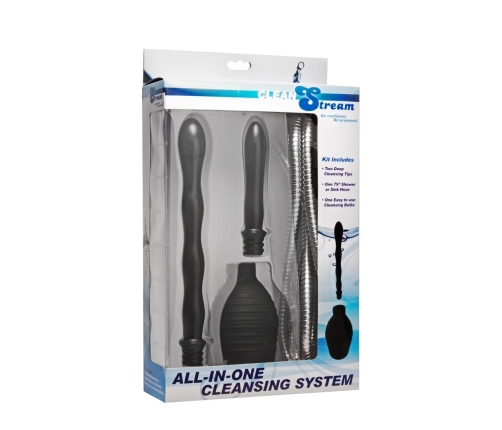 CleanStream All-In-One Shower Cleansing System with Travel Bulb