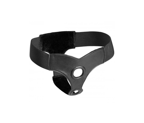 Crave - Double Penetration Imitation Leather Strap-On