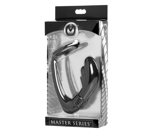 Cobra Silicone Dual-Action Prostate System with Cockring, Black